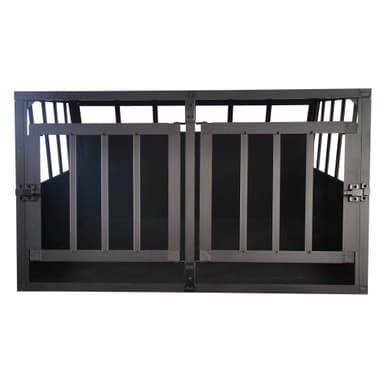 Trekker Hundebur L 89x69x50cm, Svart