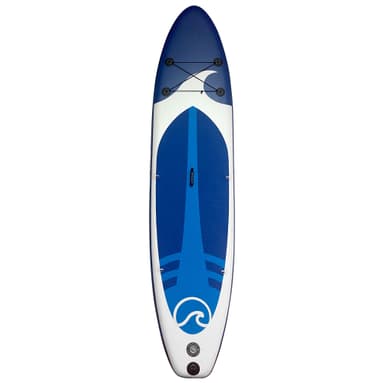 Deep Sea SUP Brett Sett XXL 330cm, Blå-hvid