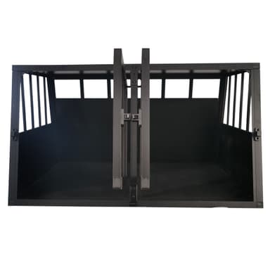 Trekker Hundebur L 89x69x50cm, Svart