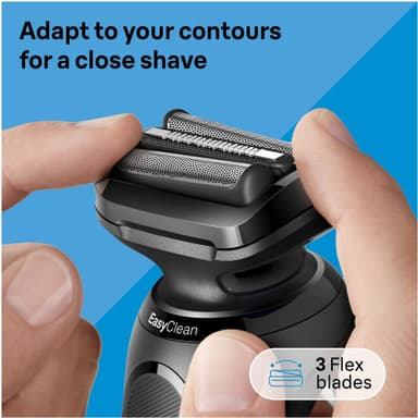 Braun Series 5 barbermaskin 52-N7200CC (sort)