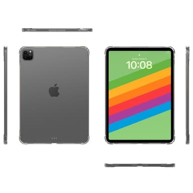 Til iPad Pro 11 (2024) Gjennomsiktig Nettbrettveske TPU Bakdeksel