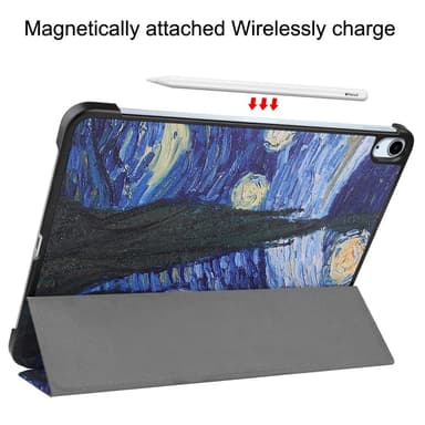 Til iPad Air 11 (2024) Trippeldeksel med smal passform - Maling