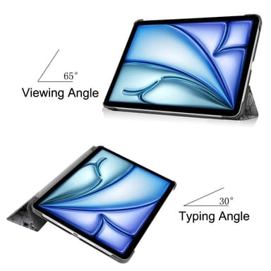 Til iPad Air 11 (2024) Trippeldeksel med smal passform — Tower