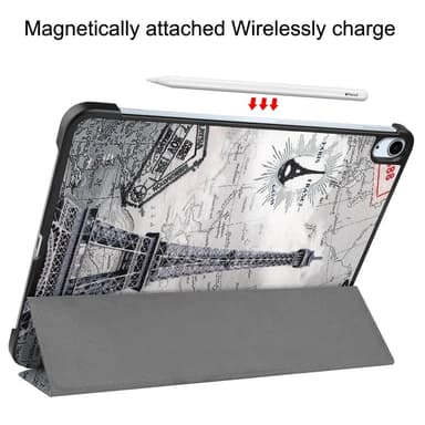Til iPad Air 11 (2024) Trippeldeksel med smal passform — Tower