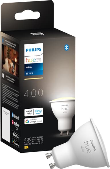 Philips Hue LED-lyspære GU10 4,2W