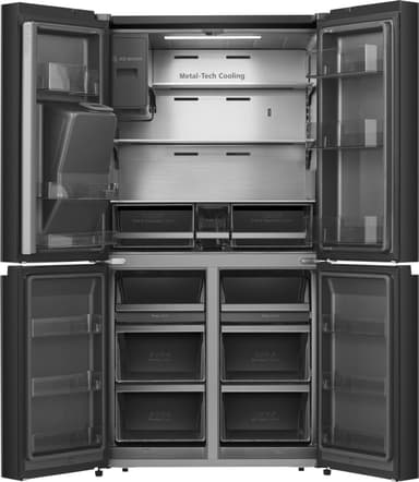 Hisense Side-by-Side RQ760N4SBFE (svart)