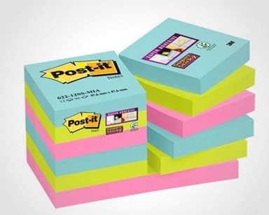 3M Post-it Super-Sticky stafettpinne 47,6 x 47,6 mm