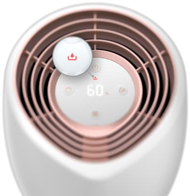 Philips 2000 Series luftfukter HU2716/10 (hvit og rosegull)