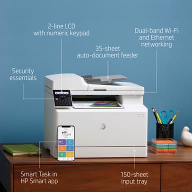 HP Color Laserjet Pro M183fw AIO laserskriver