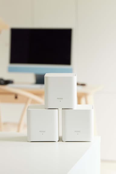 Jensen Omni Lite WiFi 6 mesh-sett (3-pakning)