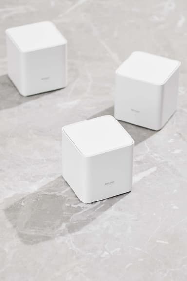 Jensen Omni Lite WiFi 6 mesh-sett (3-pakning)