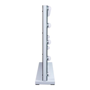 UNIQ XL Hollywood Vanity Sminkespeil med 15 LED-pærer og touch-funksjon - Hvit