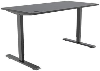 Piranha E-Base 120 høydejusterbart skrivebord (sort)