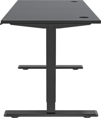 Piranha E-Base 120 høydejusterbart skrivebord (sort)