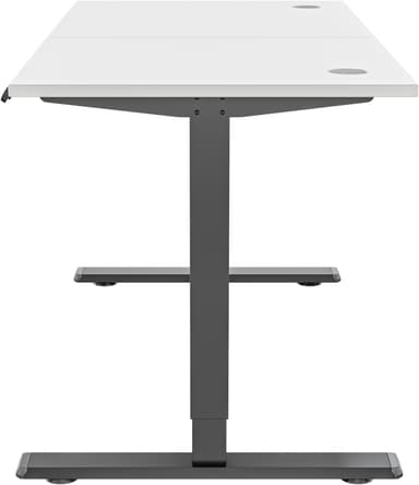 Piranha E-Base 120 høydejusterbart skrivebord (sort/hvit)
