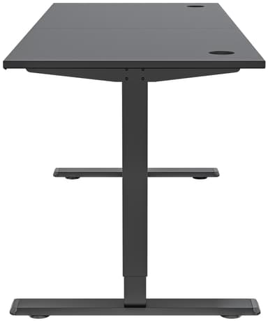 Piranha E-Base 140 høydejusterbart skrivebord (sort)