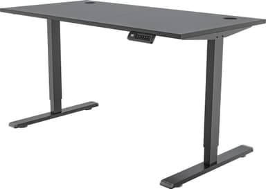 Piranha E-Base 120 høydejusterbart skrivebord (sort)