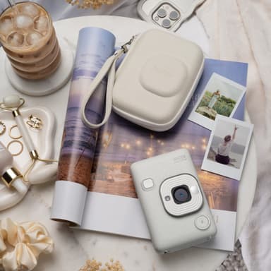 Fujifilm Instax Mini LiPlay instant camera (white)