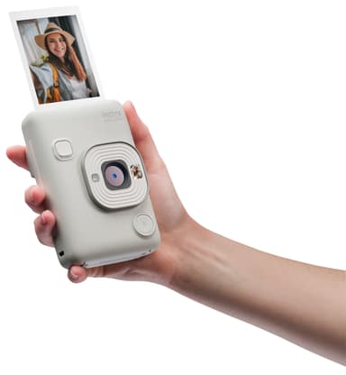 Fujifilm Instax Mini LiPlay instant camera (white)