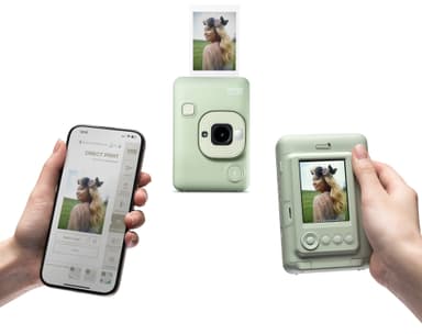 Fujifilm Instax Mini LiPlay instant camera (green)