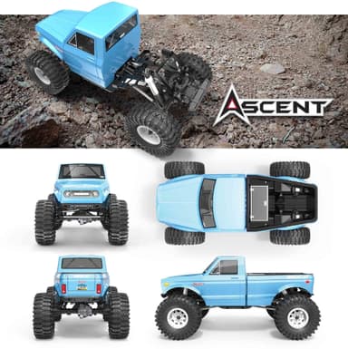 RedCat Ascent LCG Rock Crawler Blue - Komplett