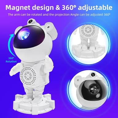 Astronaut stjernehimmel projekt - Astronaut Galaxy Starry Sky Light-projektor - USB