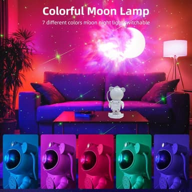 Astronaut stjernehimmel projekt - Astronaut Galaxy Starry Sky Light-projektor - USB