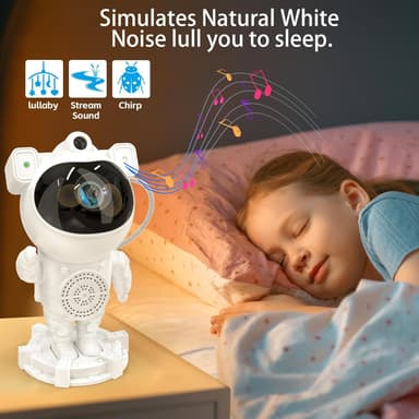 Astronaut stjernehimmel projekt - Astronaut Galaxy Starry Sky Light-projektor - USB