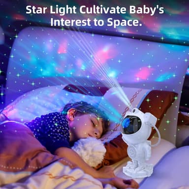 Astronaut stjernehimmel projekt - Astronaut Galaxy Starry Sky Light-projektor - USB