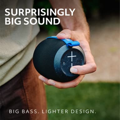 Ultimate Ears WONDERBOOM PLAY trådløs bærbar høyttaler (sort)