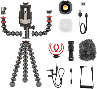 JOBY Vloggsett Smarttelefon GorillaPod