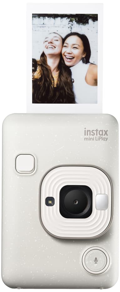 Fujifilm Instax Mini LiPlay instant camera (white)
