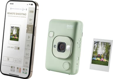 Fujifilm Instax Mini LiPlay instant camera (green)