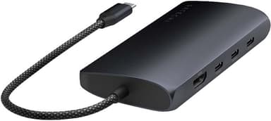 Satechi USB-C 8K Ethernet V3 Multiport USB hub (Midnight)