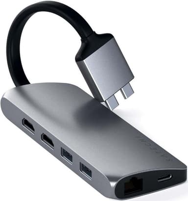 Satechi USB-C Dual Multimedia USB hub