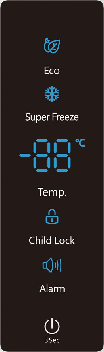 Epoq fryseskap ETF185W23D