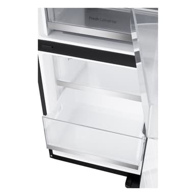 LG InstaView Kyl/Frys GBG7190CEV (sort rustfritt stål)