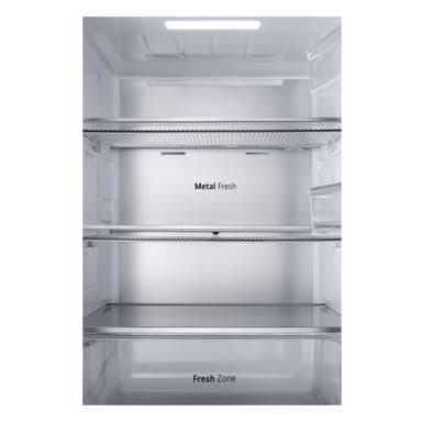LG InstaView Kyl/Frys GBG7190CEV (sort rustfritt stål)