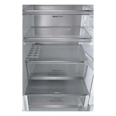 LG InstaView Kyl/Frys GBG7190CEV (sort rustfritt stål)