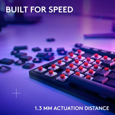 Logitech G G515 gamingtastatur (lineært, sort)