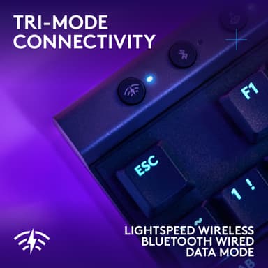 Logitech G G515 gamingtastatur (lineært, sort)