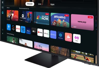 Samsung Smart Monitor M7 43" skjerm (sort)