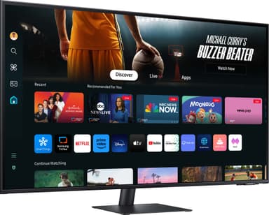 Samsung Smart Monitor M7 43" skjerm (sort)