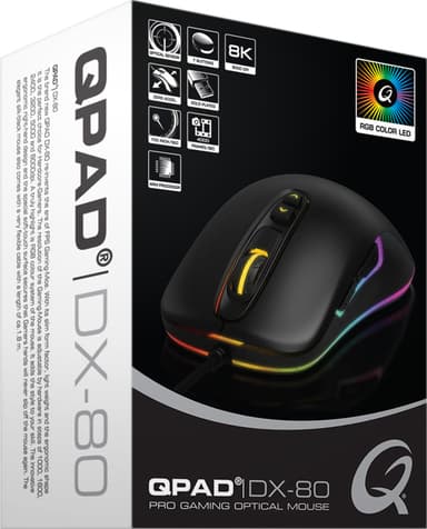 QPad DX80 gamingmus