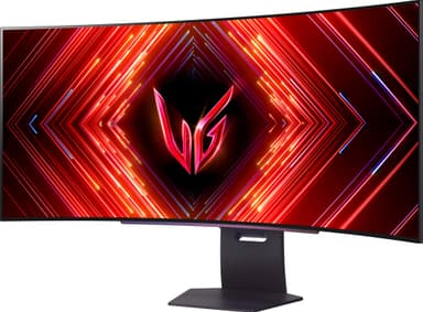 LG UltraGear 45GS95QE 45" OLED buet gamingskjerm
