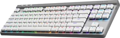 Logitech G G515 gamingtastatur (taktilt, hvitt)