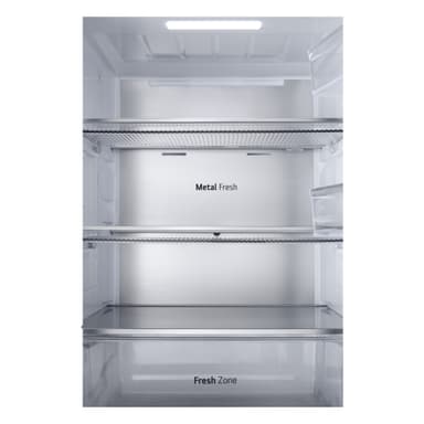 LG InstaView MoodUP Kyl/Frys GBG719MDNN (sort/fargeskiftende LED)