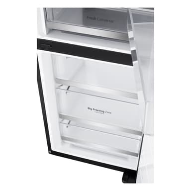 LG InstaView MoodUP Kyl/Frys GBG719MDNN (sort/fargeskiftende LED)