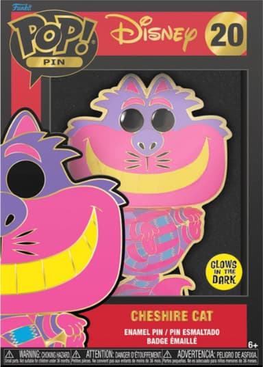 Funko Pin Badge Disney Cheshire Cat