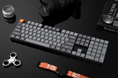 Keychron K5 MAX  trådløst tastatur (Lavprofil Brown brytere)